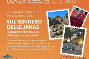 SUL SENTIERO DELLE JANAS Passeggiata a ritmo lento tra archeologia, natura e poesia